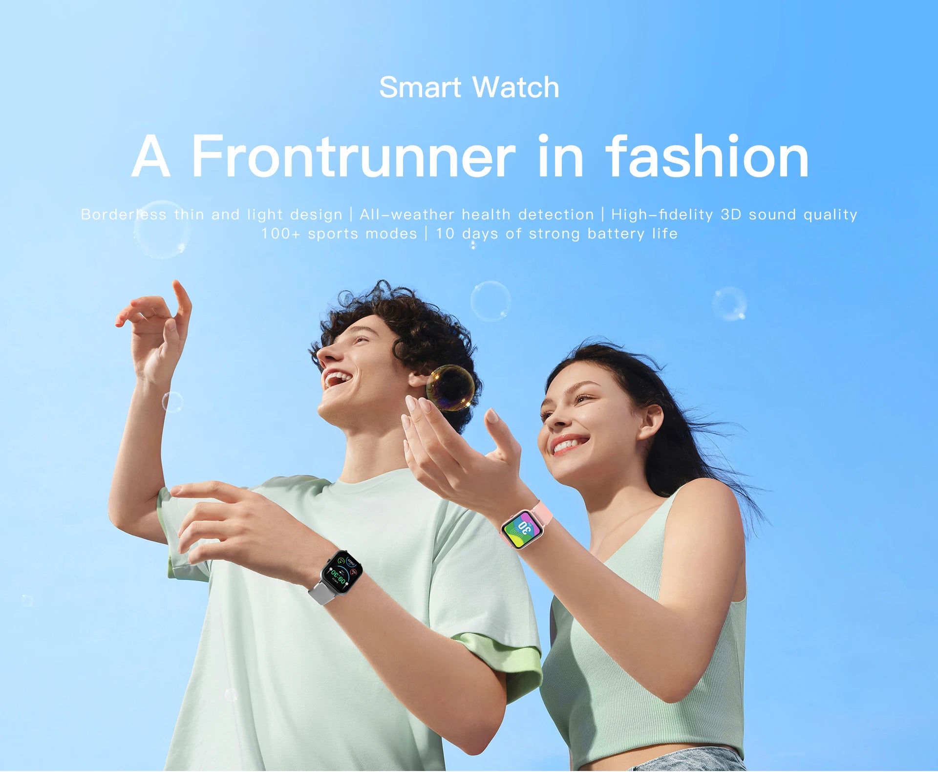 Bluetooth Call Smartwatch for Android & iOS, 1.83" Screen, Blood Pressure, Fitness Tracker - Smart Watch Fun