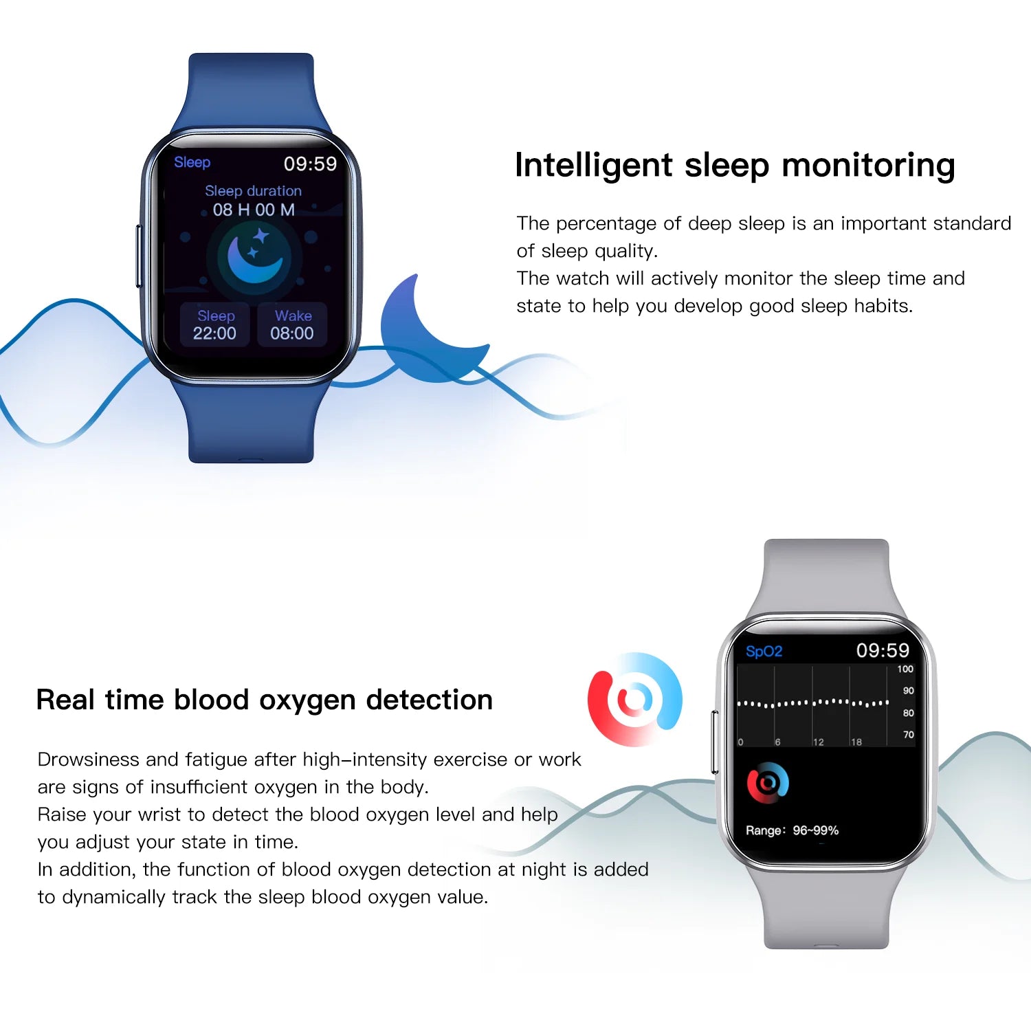 Luxury Smart Watch Fitness Monitor Waterproof Sport Smartband Wrist Smartwatch for Women Xiaomi Huawei PK Amazfit GTR 4 - Smart Watch Fun