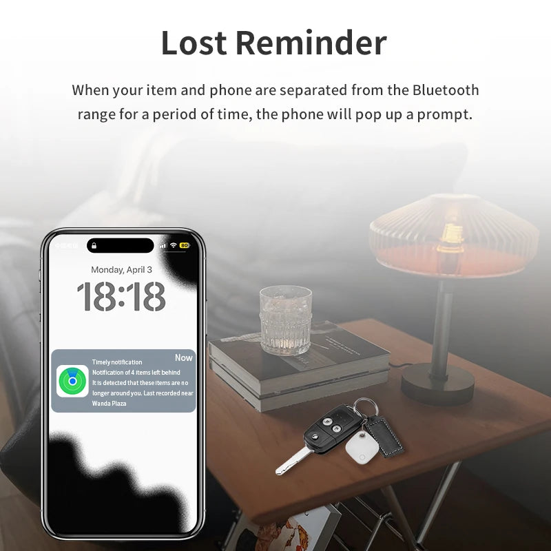 For IOS Find My App Mini GPS Tracker Bluetooth-compatible Itag Global Positioning Finder Anti-lost Key Locator Smart iTag Wallet - Smart Watch Fun