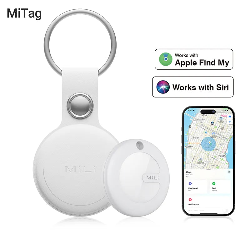 GPS Tracker Support Bluetooth Smart Locator Anti-Lost Device Mobile Keys Pet Elderly Kids Finder Work With Apple Find My - Smart Watch Fun